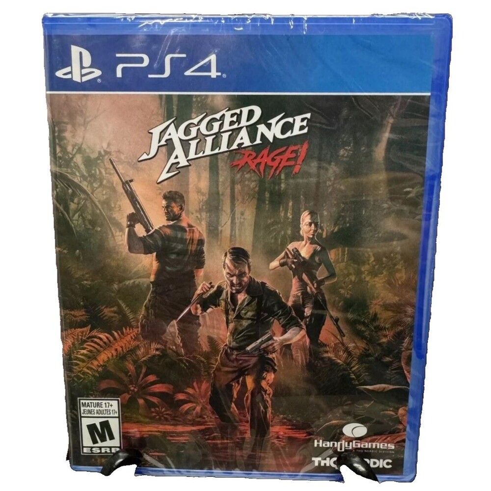 Jagged Alliance Rage PS4 Sony PlayStation 4 Strategy RPG Game THQ Brand New Seal